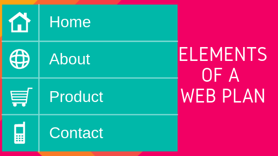 ELEMENTS OF A WEB PLAN